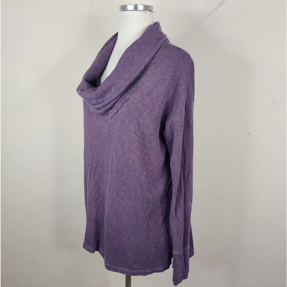Standard James Perse Cowl Neck Tunic 3 / Large Loose Oversize - Picture 3 of 8